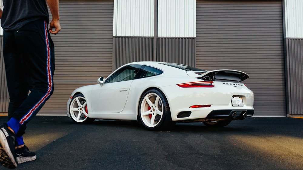 Porsche 911 S photographed for its Bring a Trailer auction